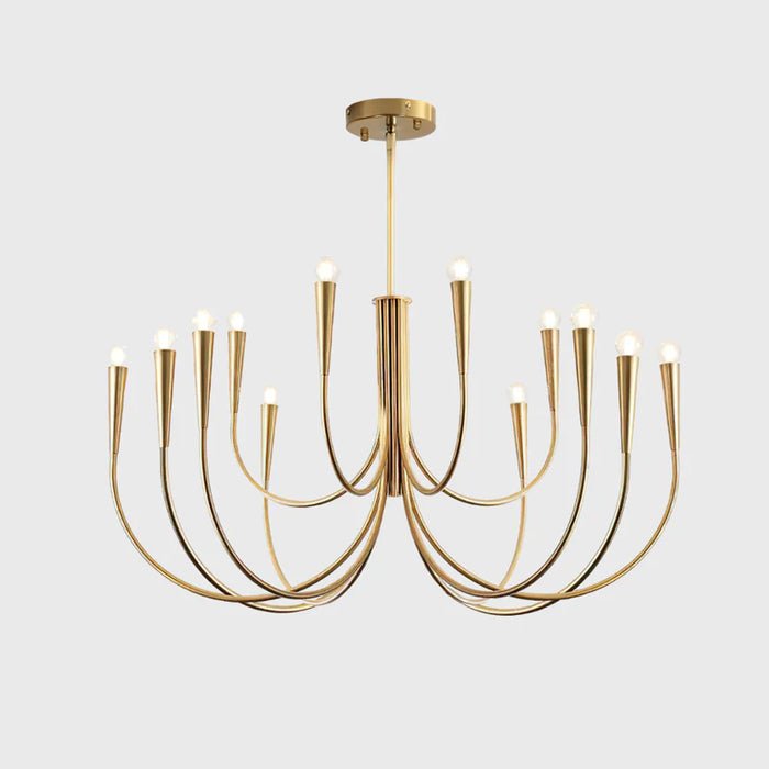 Swoop Arm Chandelier - YIOSI