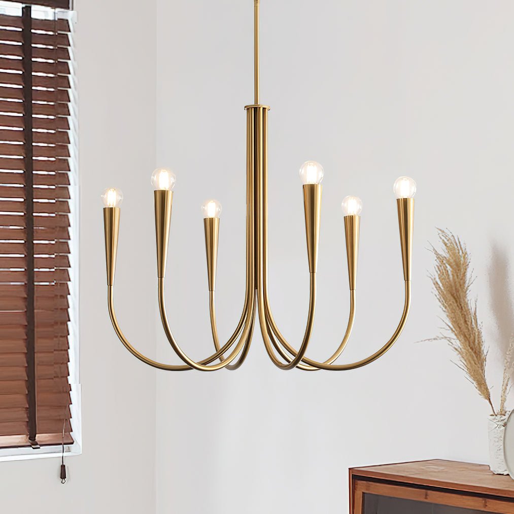 Swoop Arm Chandelier - YIOSI