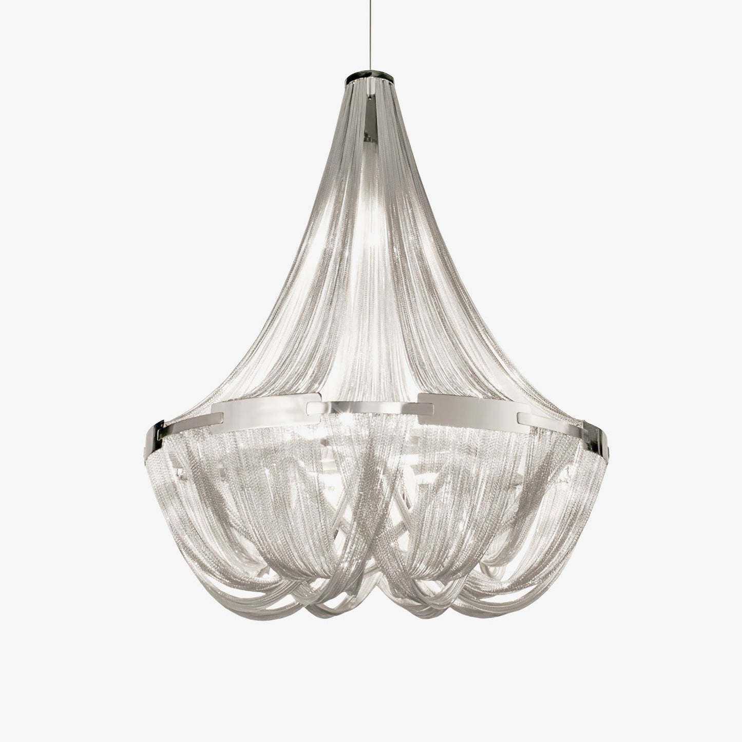 Tassel Aluminum Chain Chandelier - YIOSI