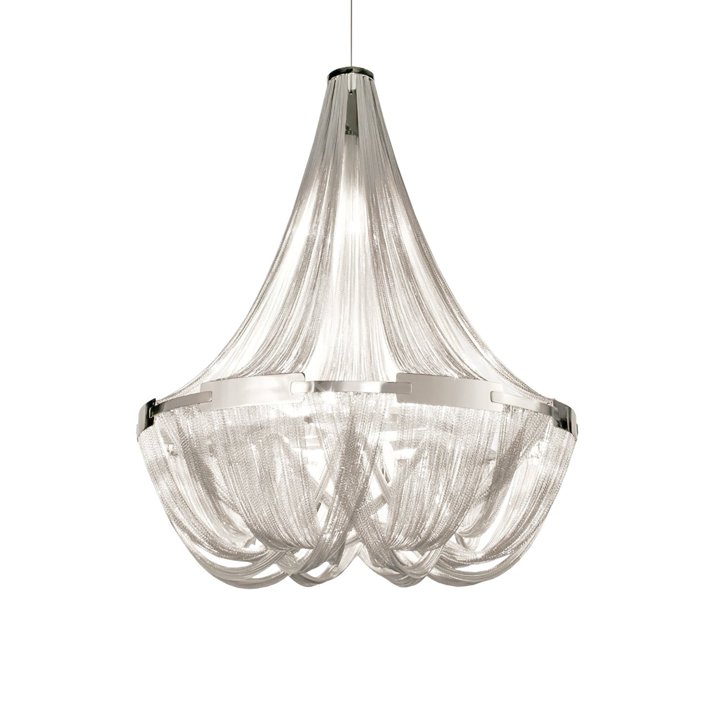 Tassel Aluminum Chain Chandelier - YIOSI