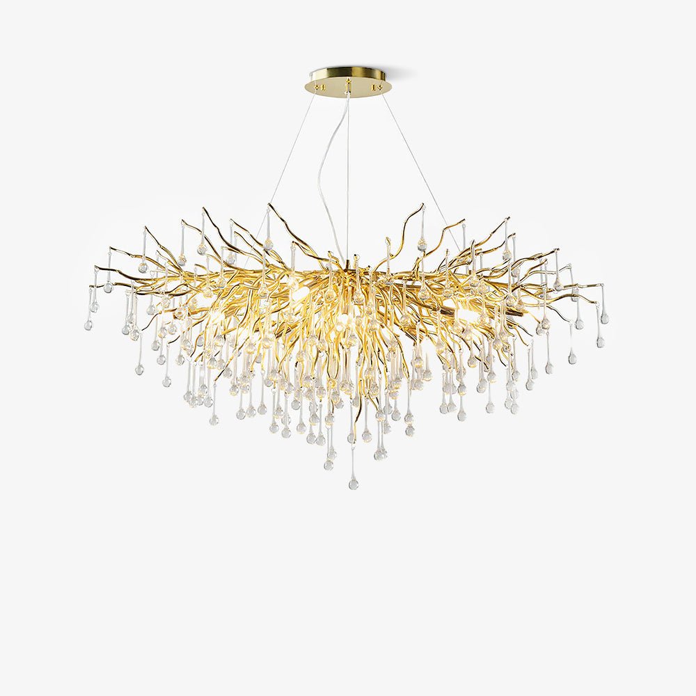 Teardrop Crystal Chandelier - YIOSI