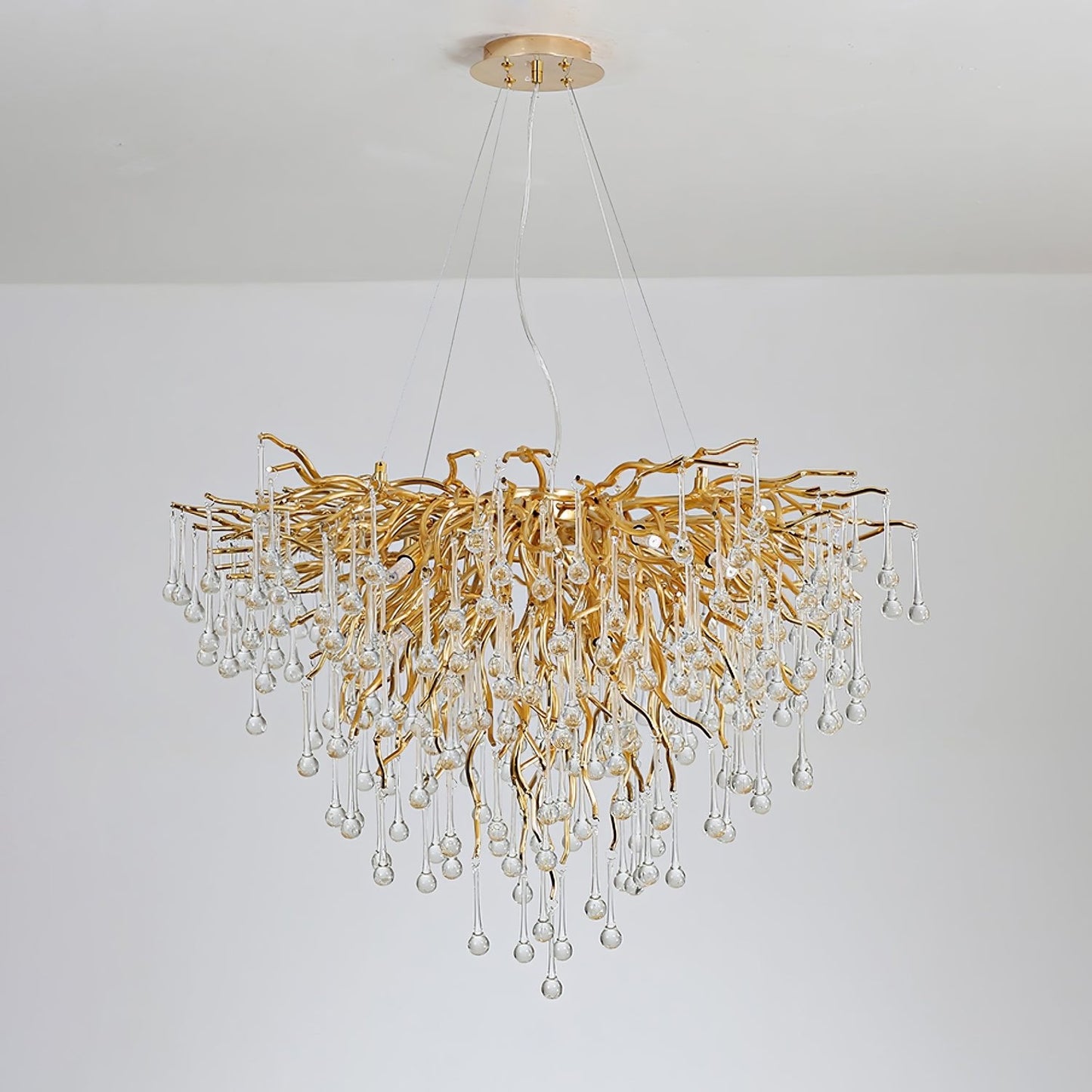 Teardrop Crystal Chandelier - YIOSI