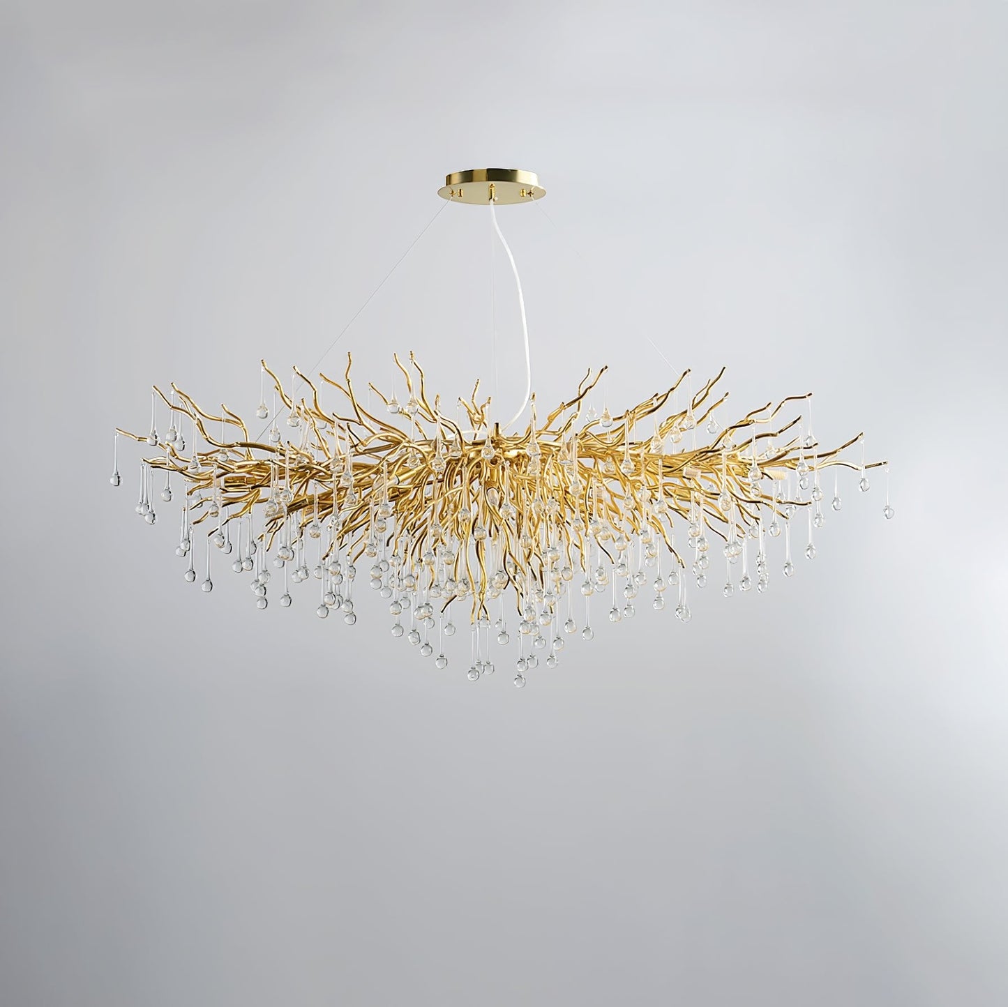 Teardrop Crystal Chandelier - YIOSI