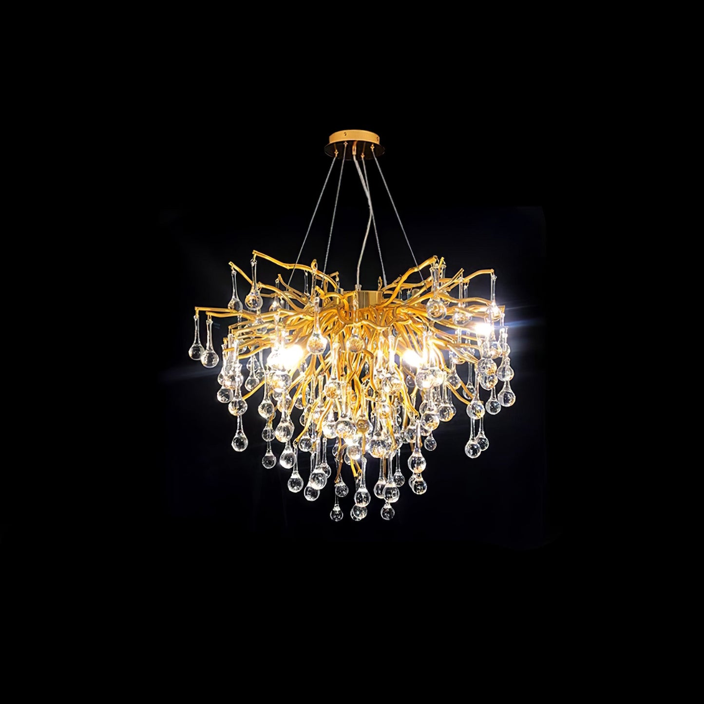 Teardrop Crystal Chandelier - YIOSI