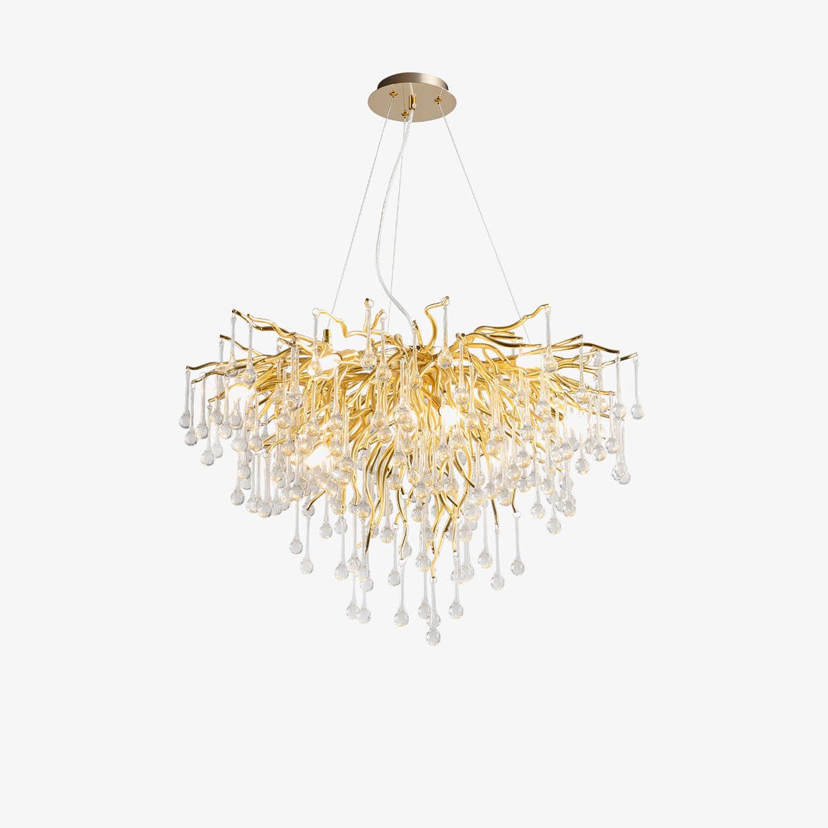 Teardrop Crystal Chandelier - YIOSI