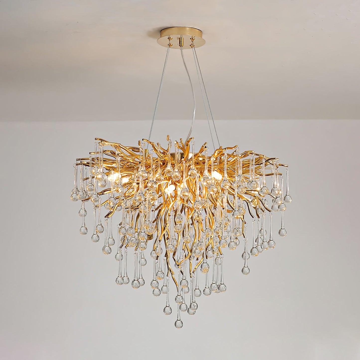 Teardrop Crystal Chandelier - YIOSI