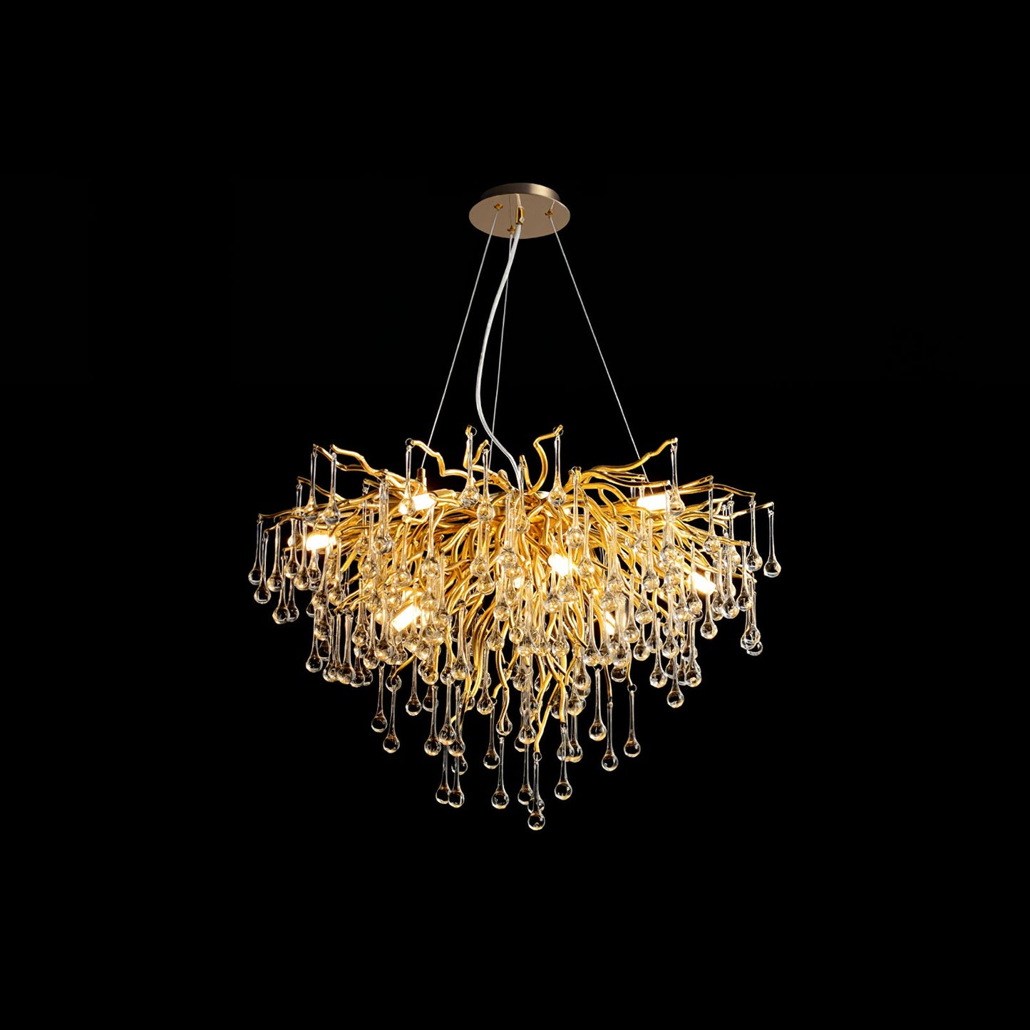 Teardrop Crystal Chandelier - YIOSI