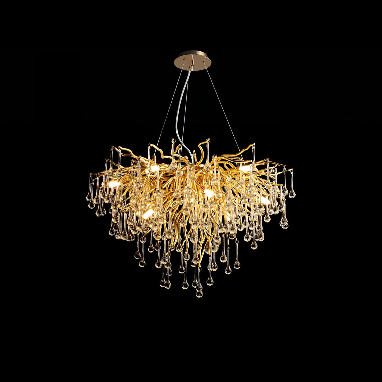 Teardrop Crystal Chandelier - YIOSI