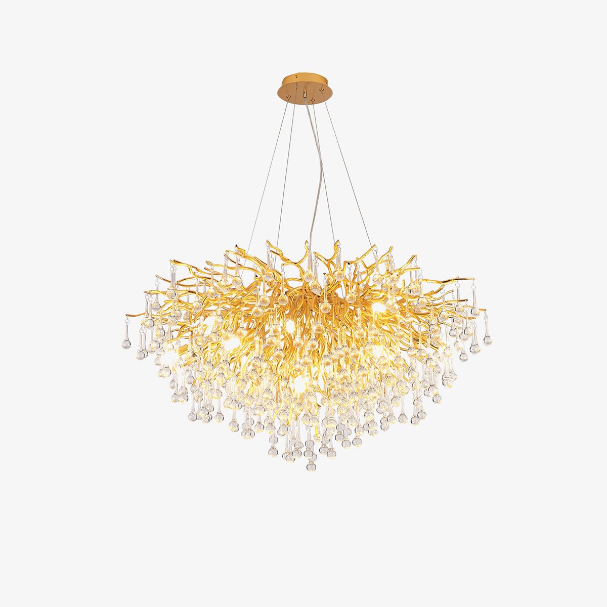 Teardrop Crystal Chandelier - YIOSI