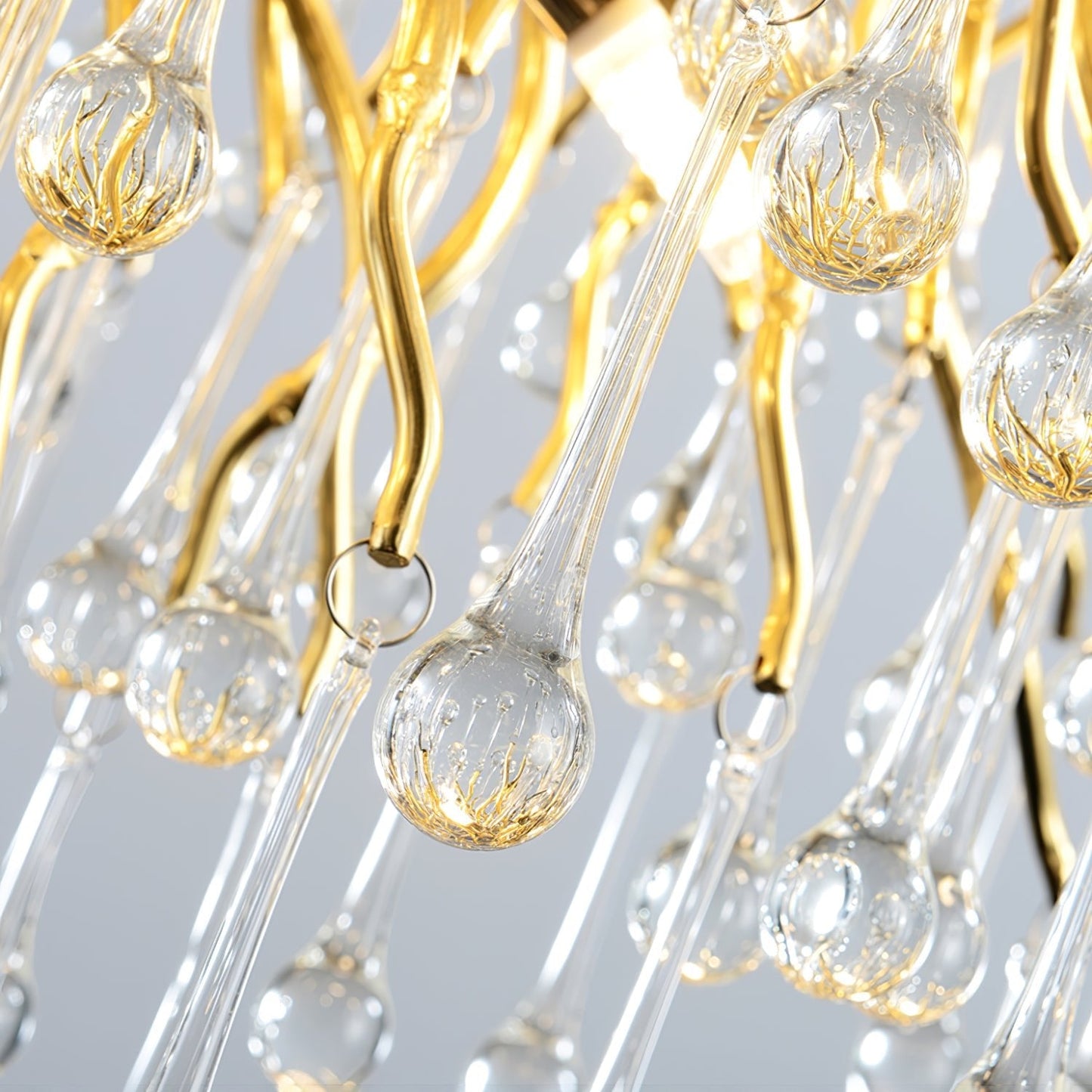 Teardrop Crystal Chandelier - YIOSI
