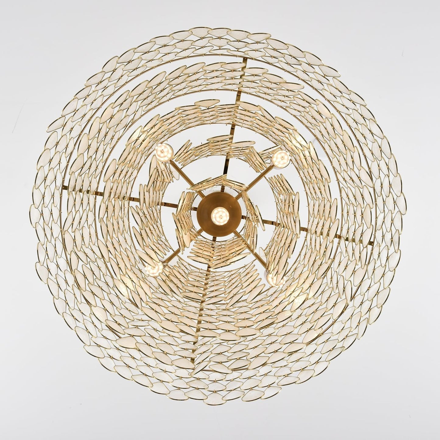 Teardrops Shell Chandelier - YIOSI