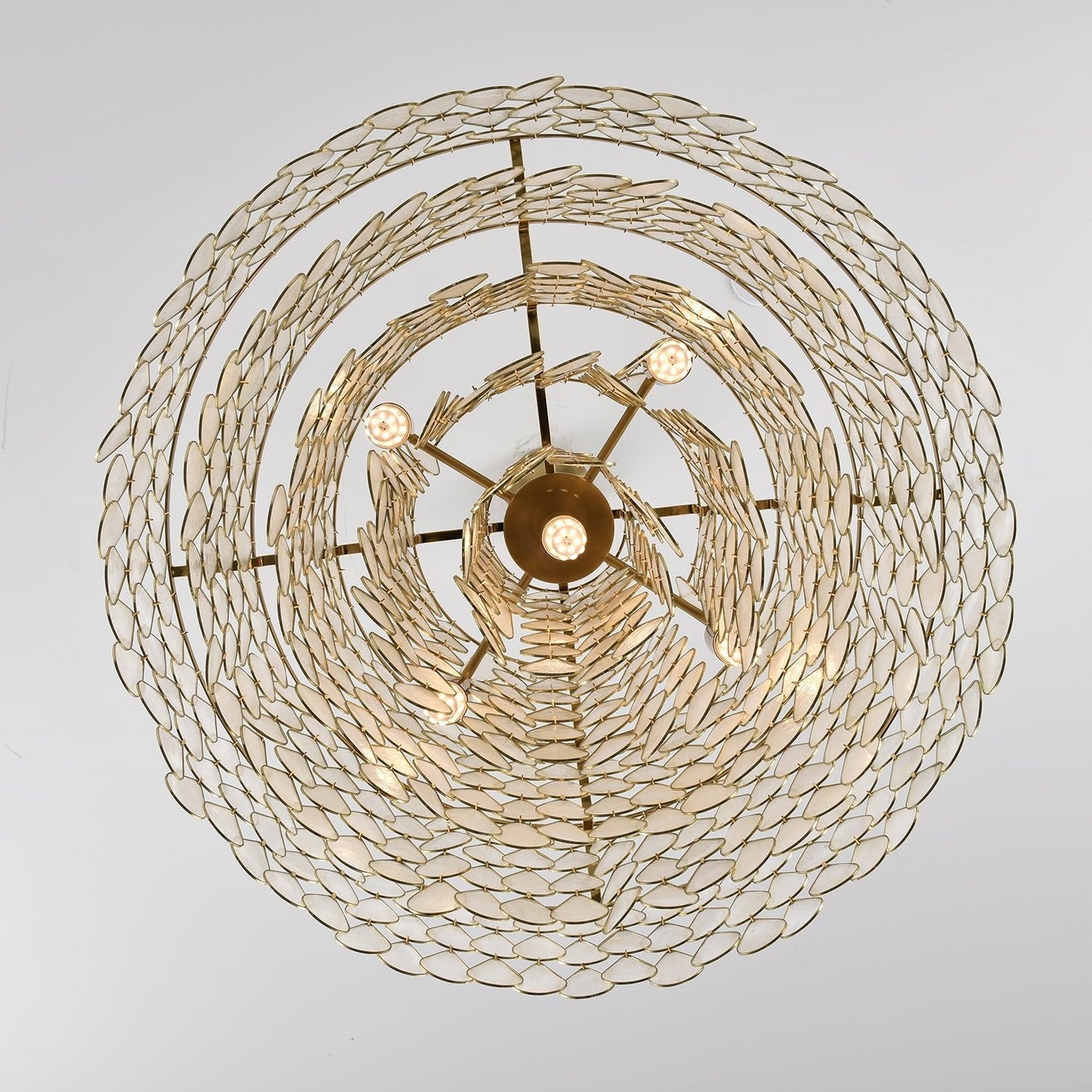 Teardrops Shell Chandelier - YIOSI