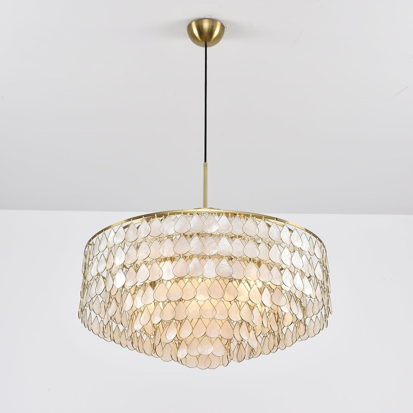 Teardrops Shell Chandelier - YIOSI