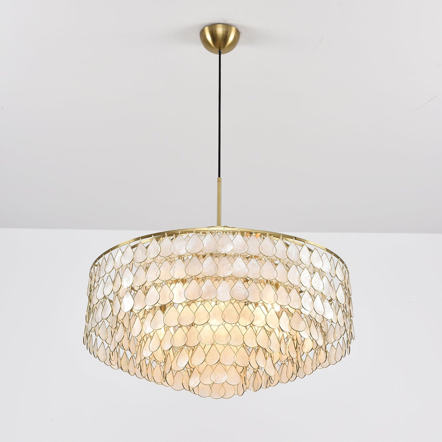 Teardrops Shell Chandelier - YIOSI