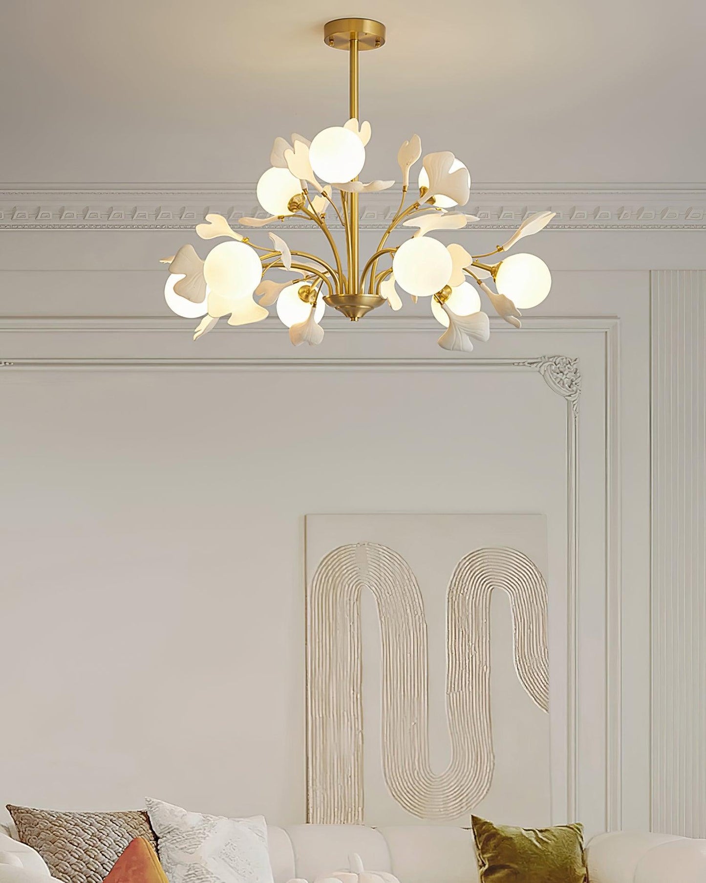 Thalassa Gingko Chandelier - YIOSI