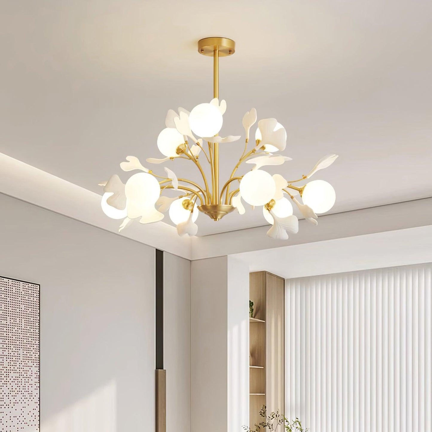 Thalassa Gingko Chandelier - YIOSI