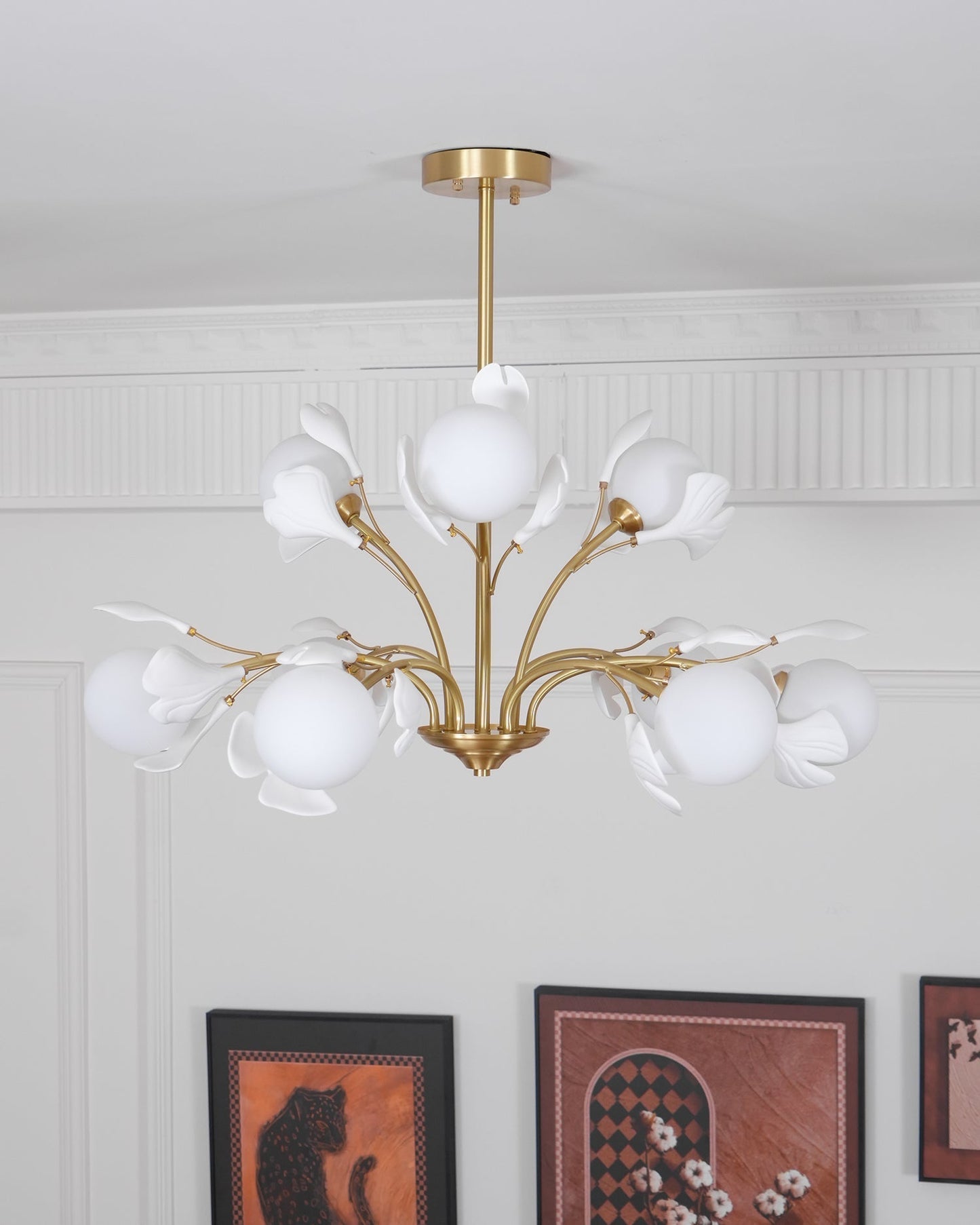 Thalassa Gingko Chandelier - YIOSI
