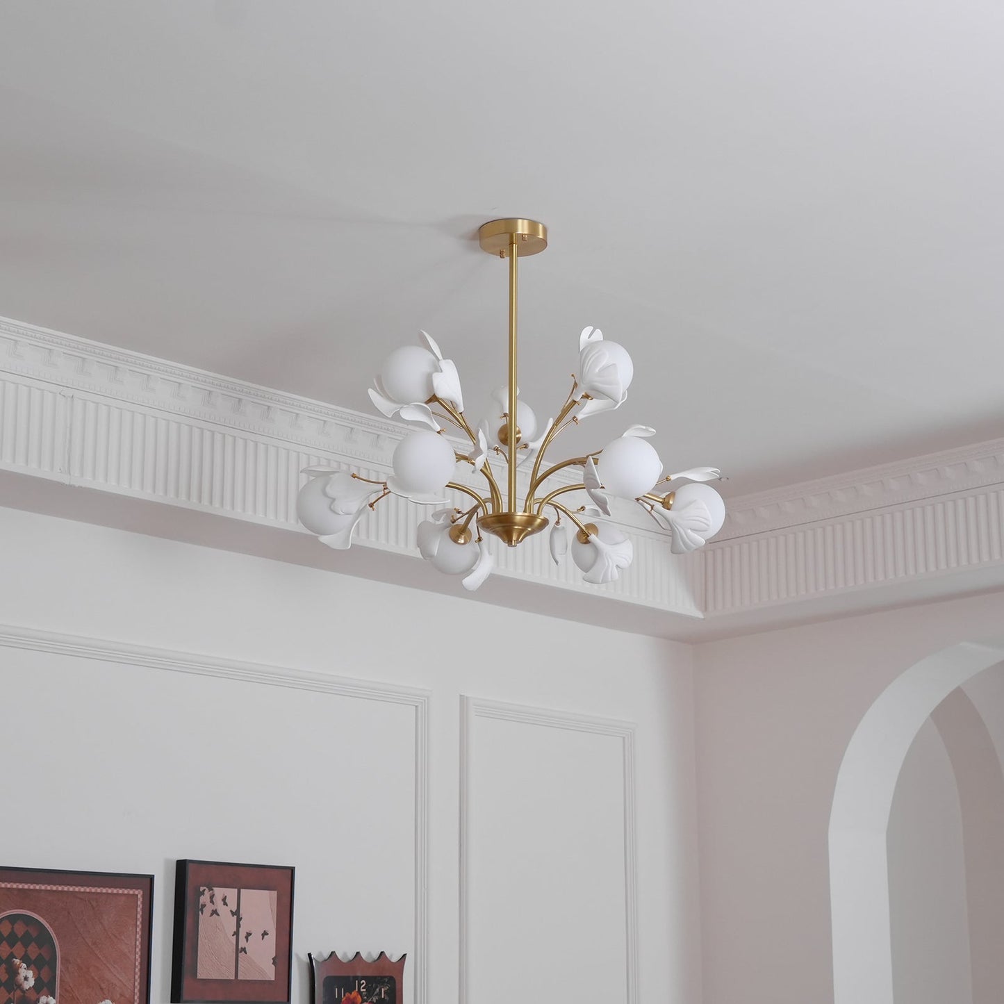 Thalassa Gingko Chandelier - YIOSI