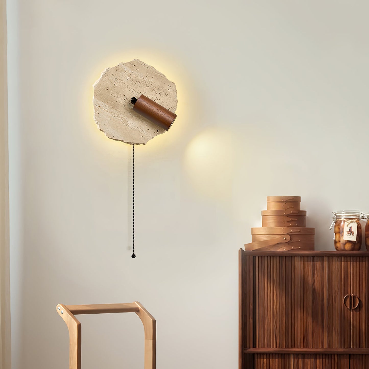 Thalos Travertine Wall Light - YIOSI