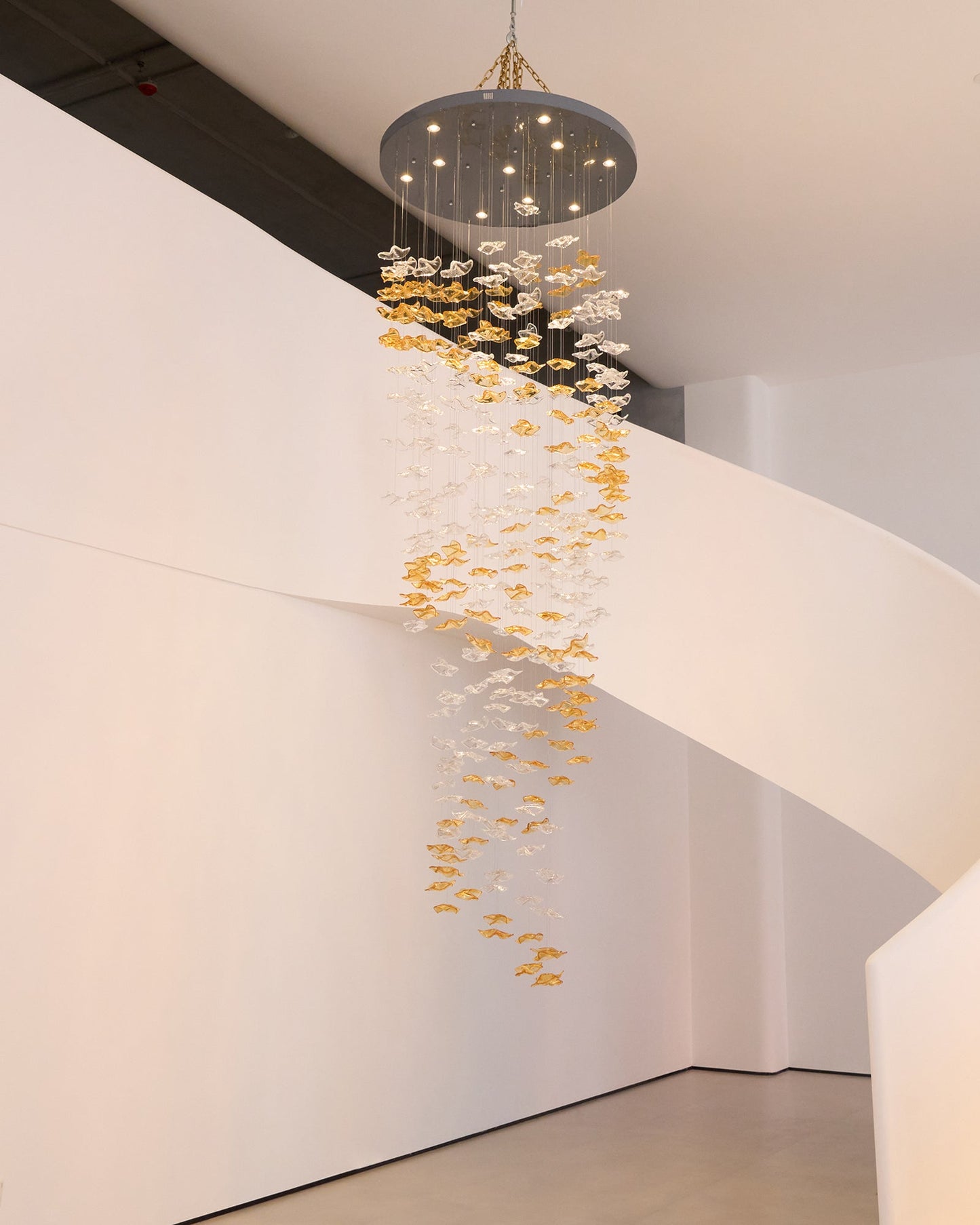 Tidal Art Glass Chandelier - YIOSI