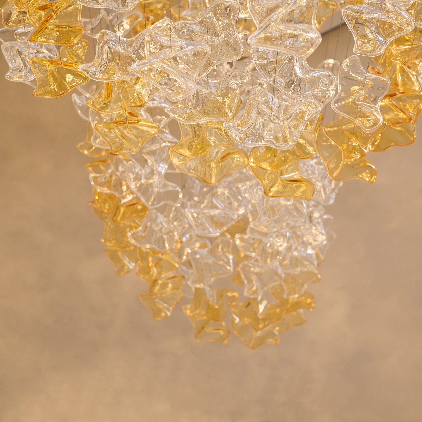 Tidal Art Glass Chandelier - YIOSI