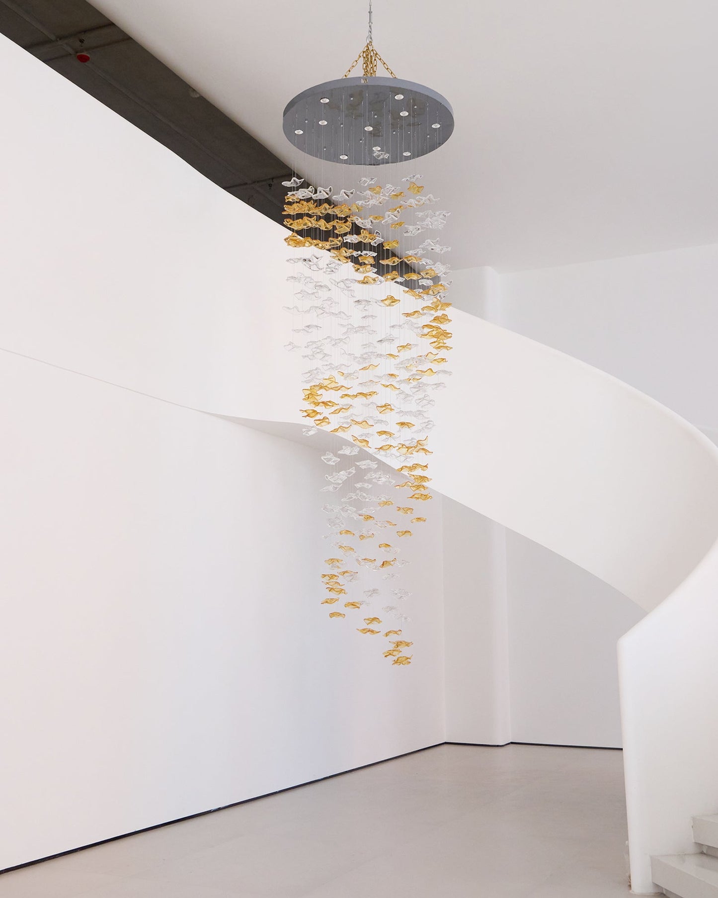 Tidal Art Glass Chandelier - YIOSI