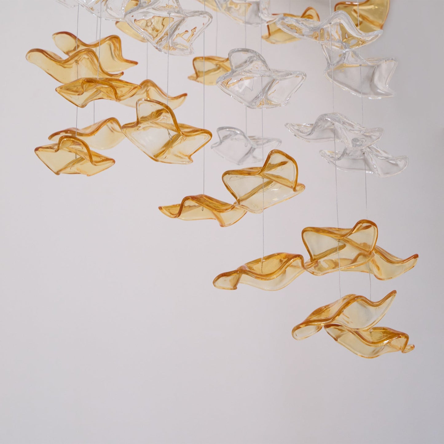 Tidal Art Glass Chandelier - YIOSI