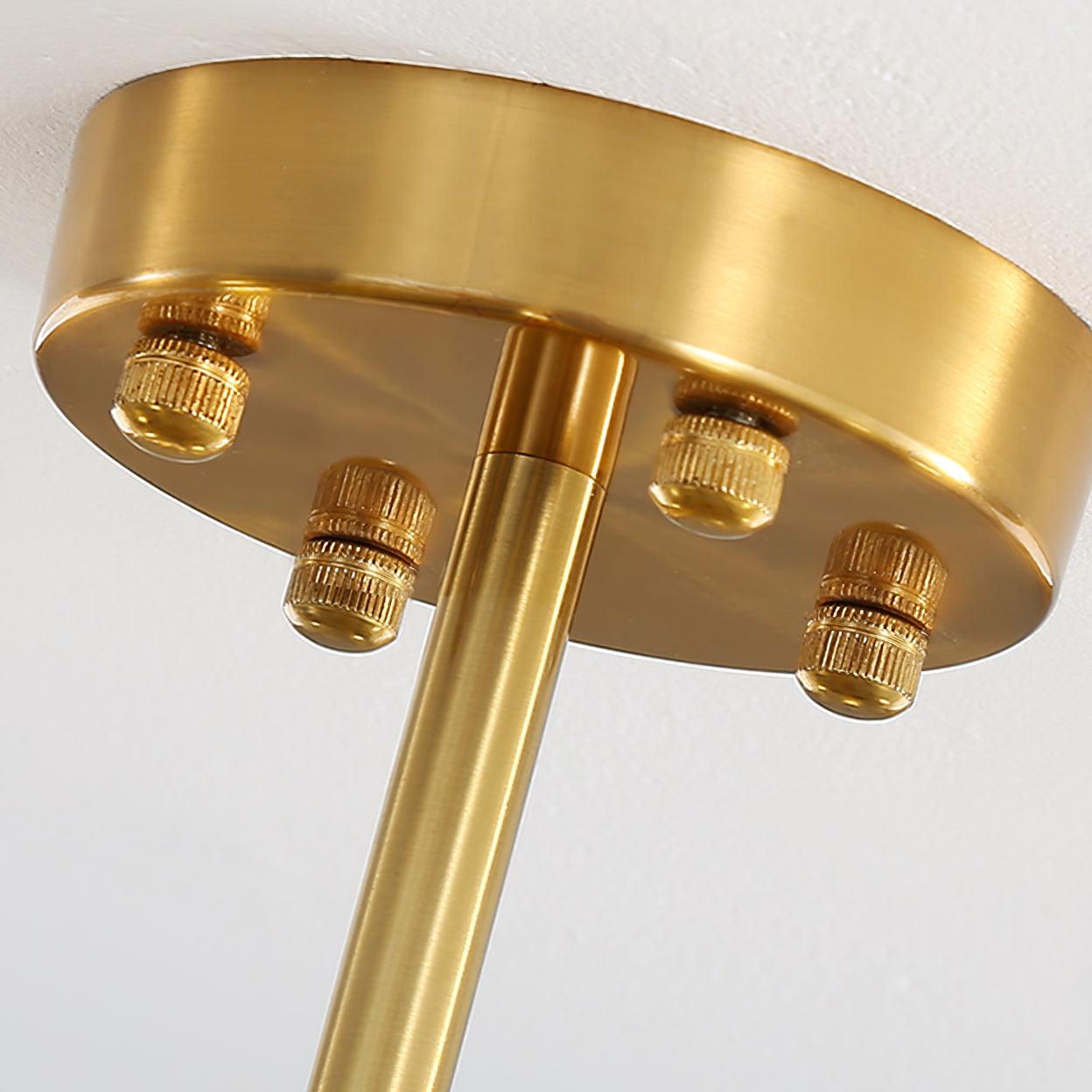 Tiered Carved Glass Chandelier - YIOSI