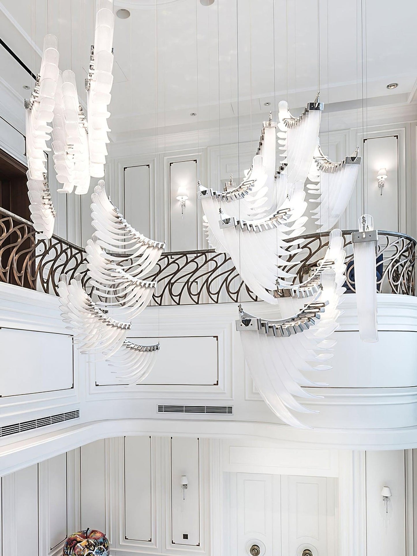 Tiered Palmette Chandelier - YIOSI