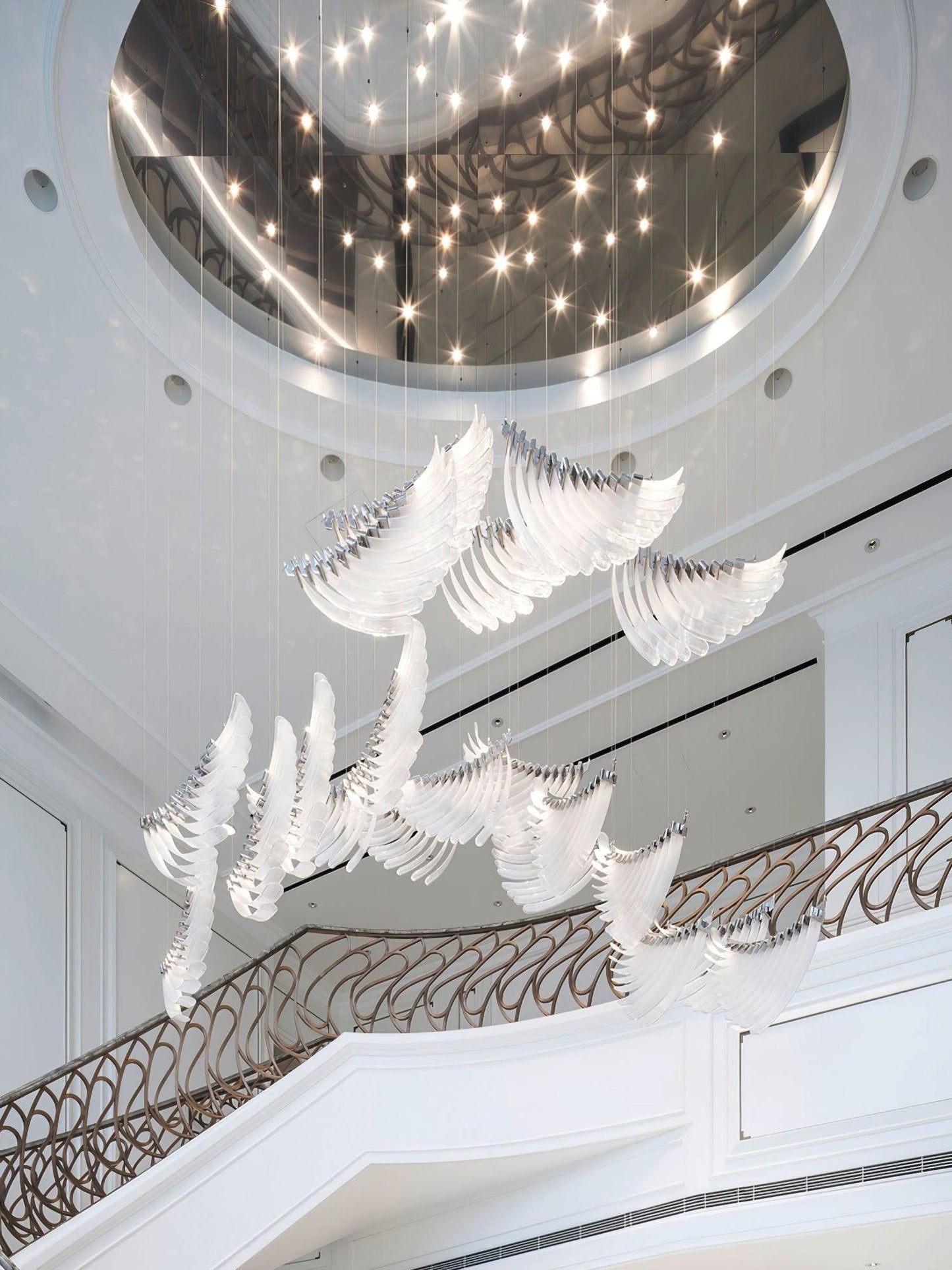 Tiered Palmette Chandelier - YIOSI