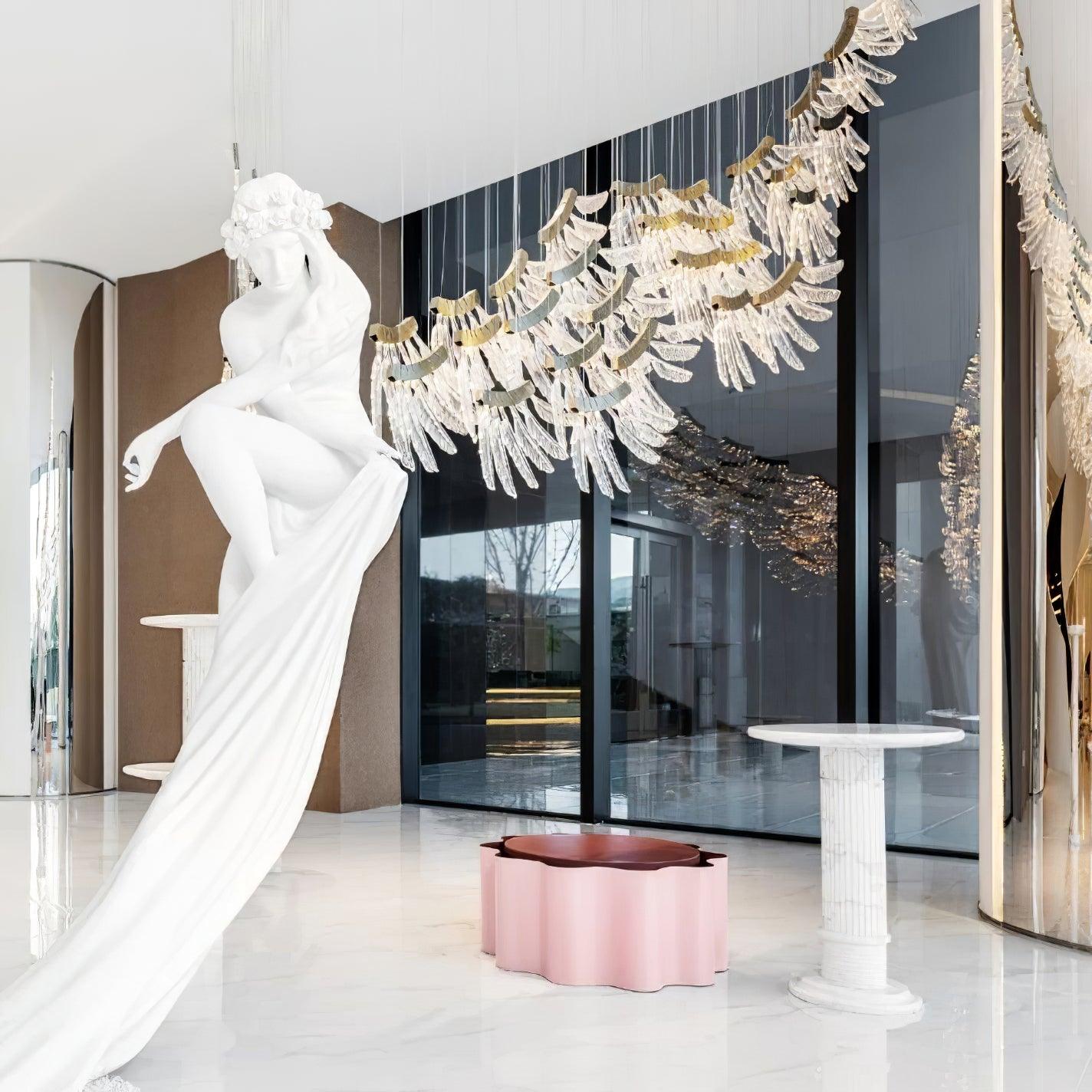 Tiered Palmette Chandelier - YIOSI