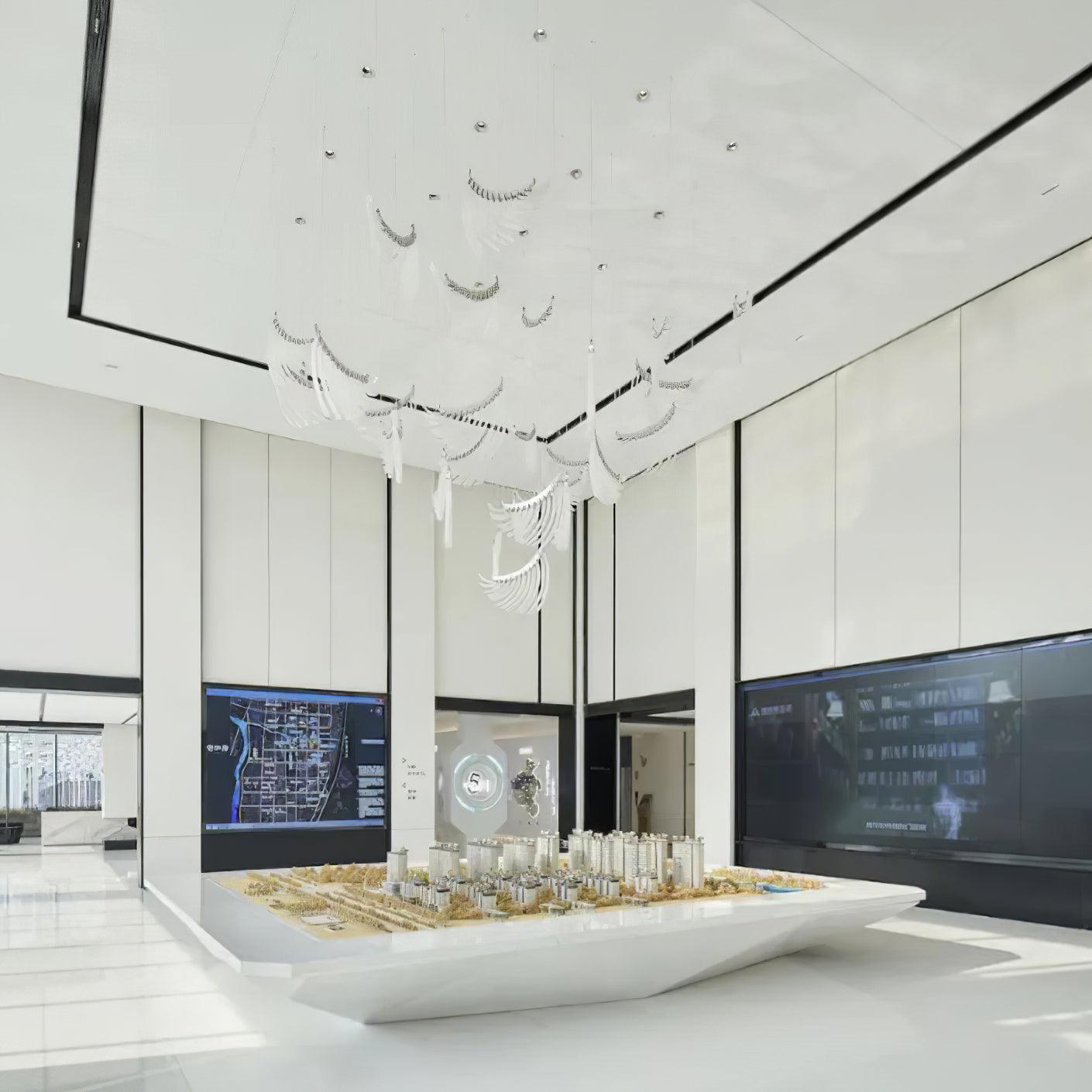 Tiered Palmette Chandelier - YIOSI