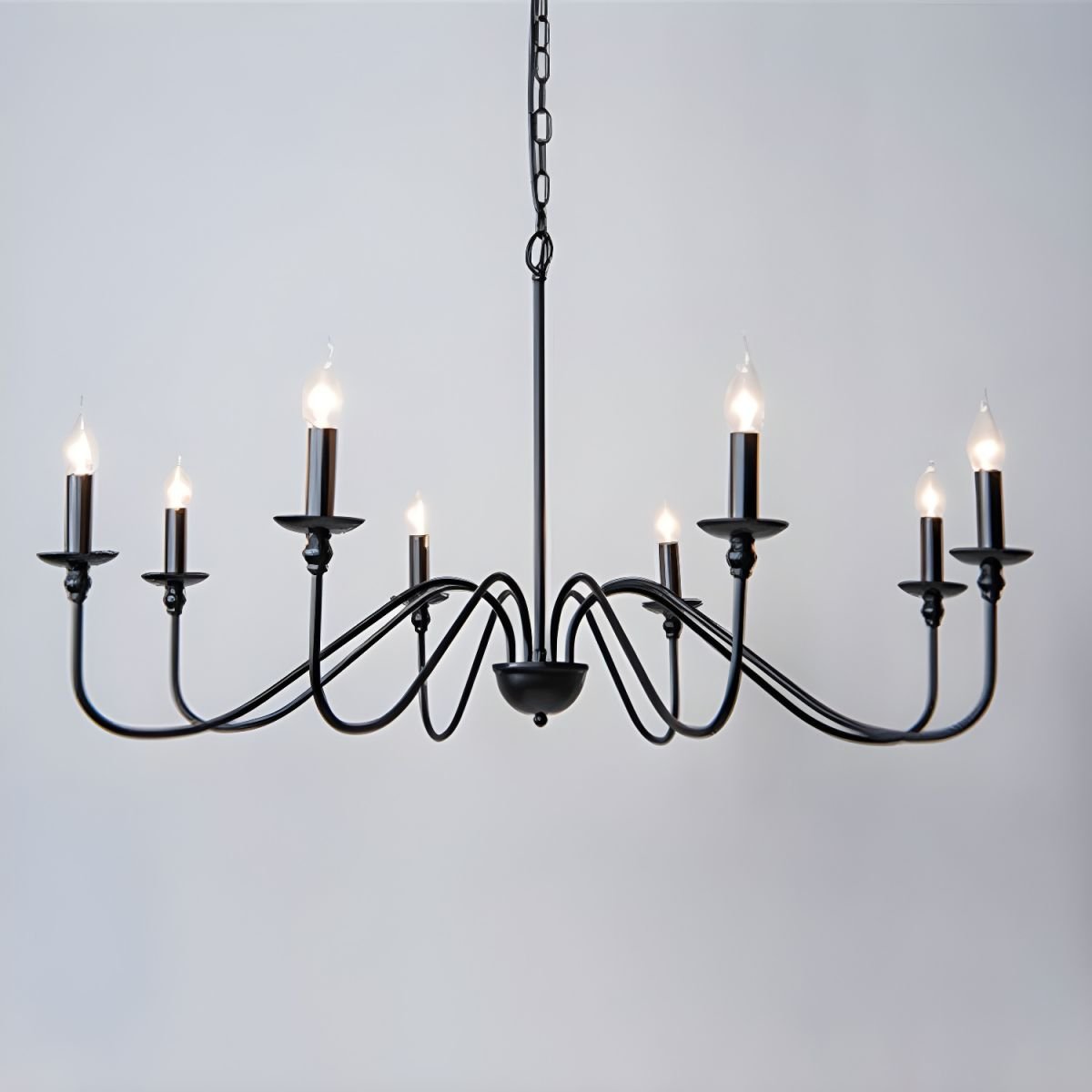 Timeless Gold Candle Chandelier - YIOSI