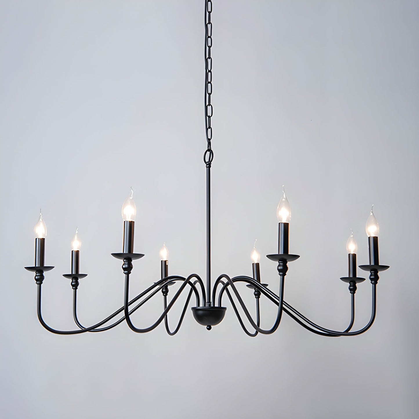 Timeless Gold Candle Chandelier - YIOSI