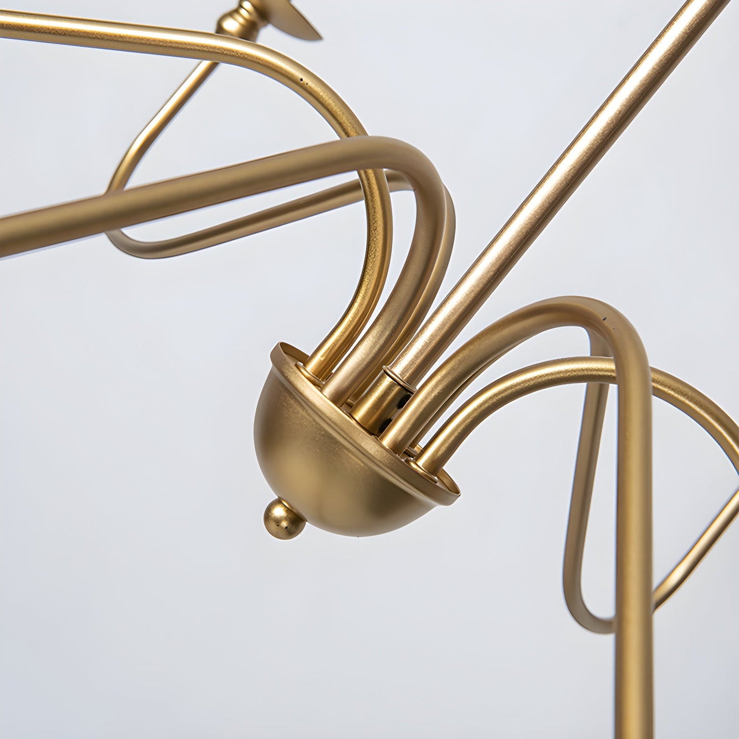 Timeless Gold Candle Chandelier - YIOSI