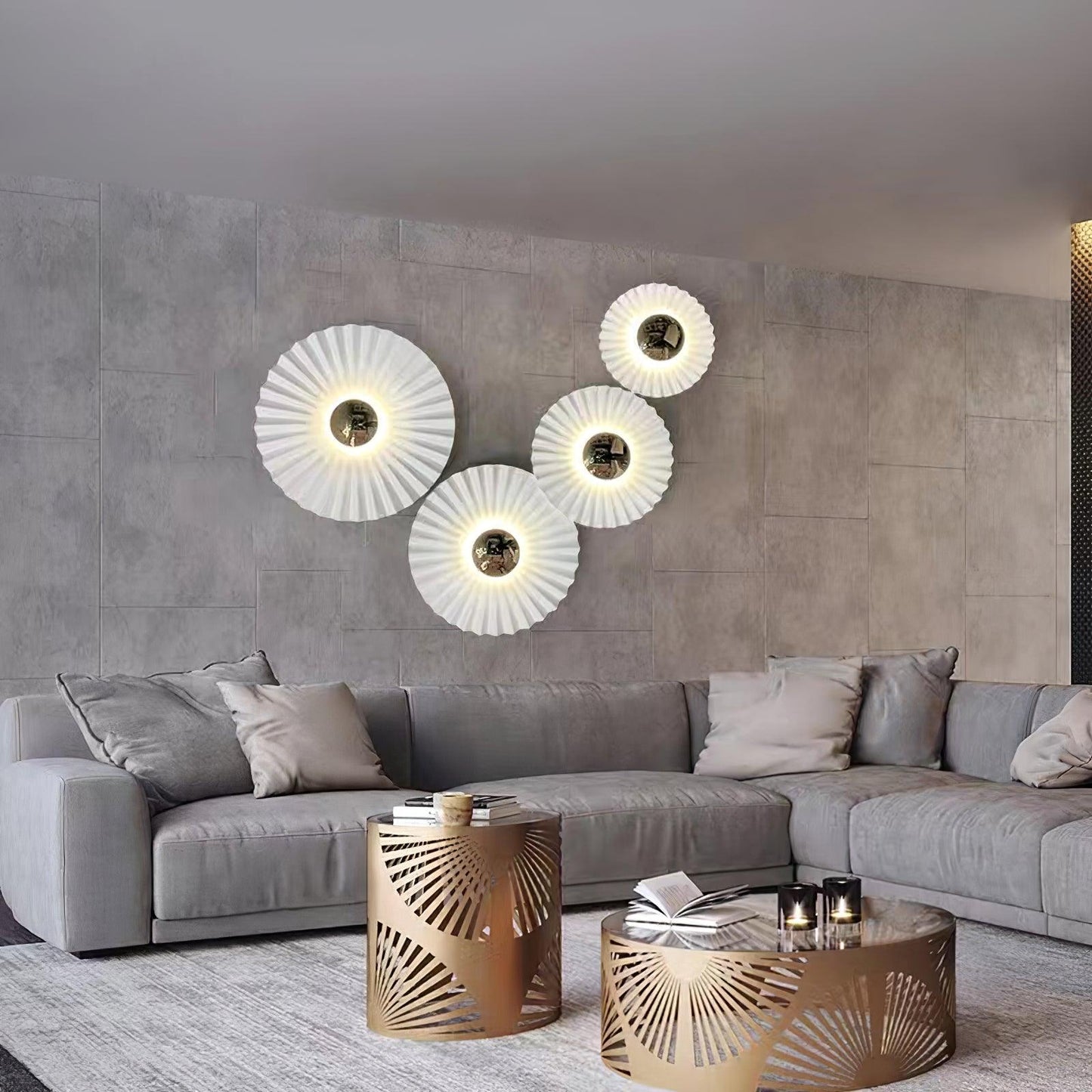 Tinsley Flush Wall Lamp - YIOSI