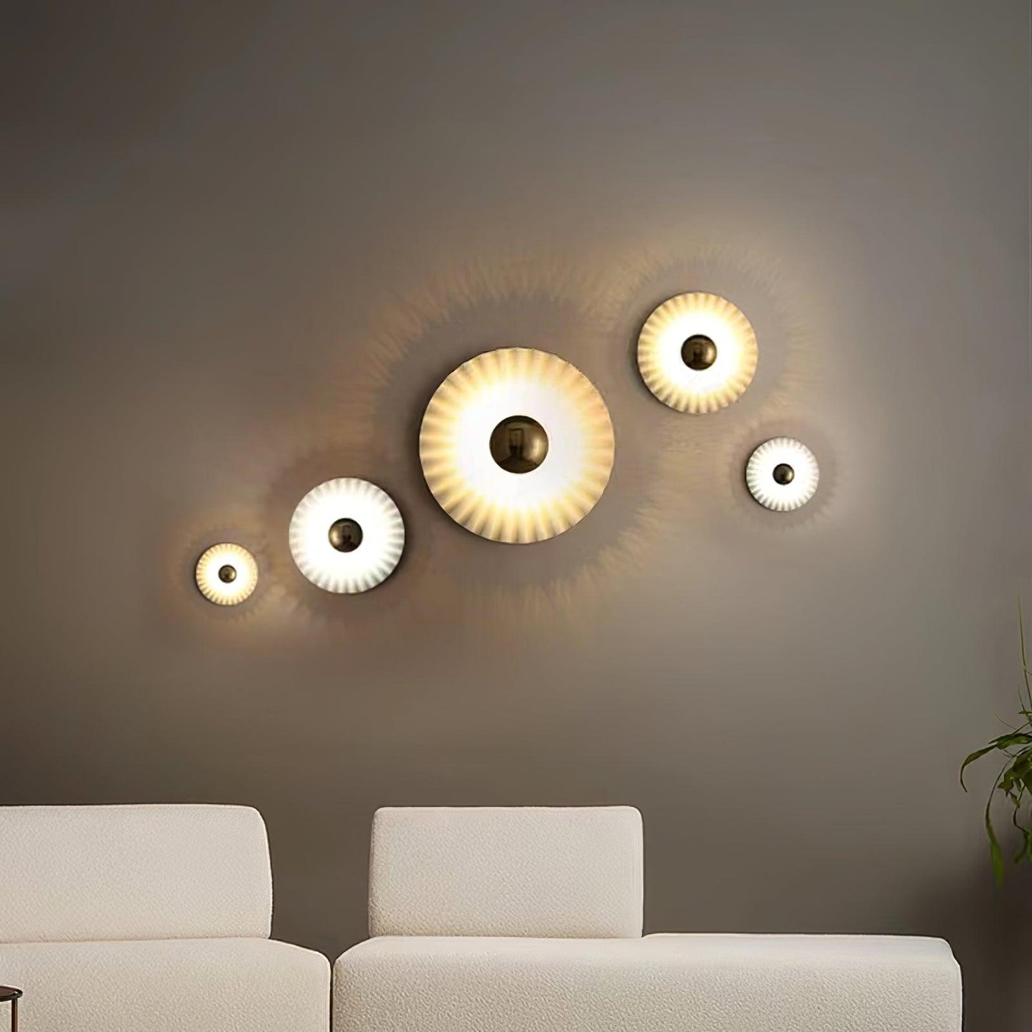 Tinsley Flush Wall Lamp - YIOSI