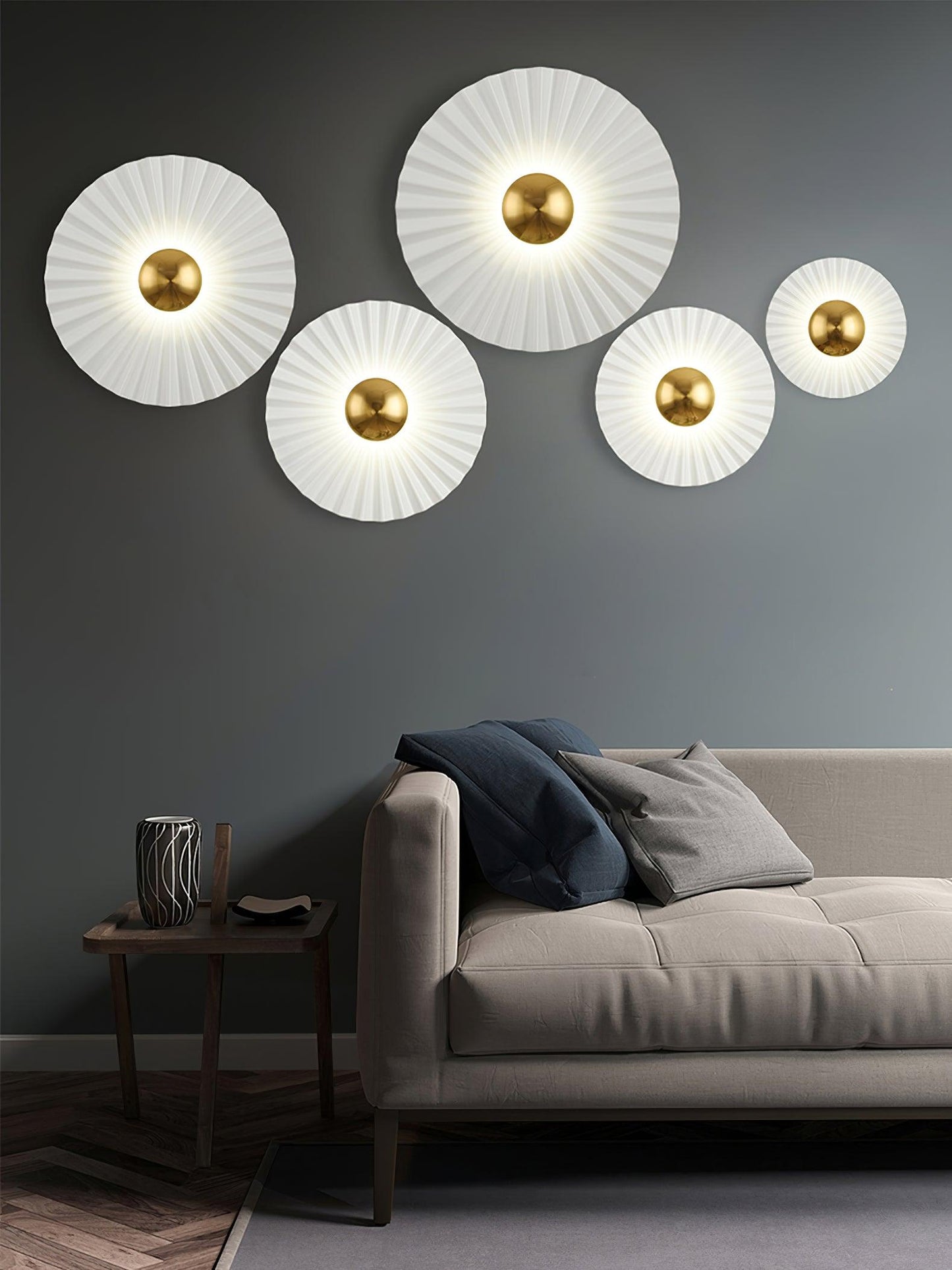Tinsley Flush Wall Lamp - YIOSI