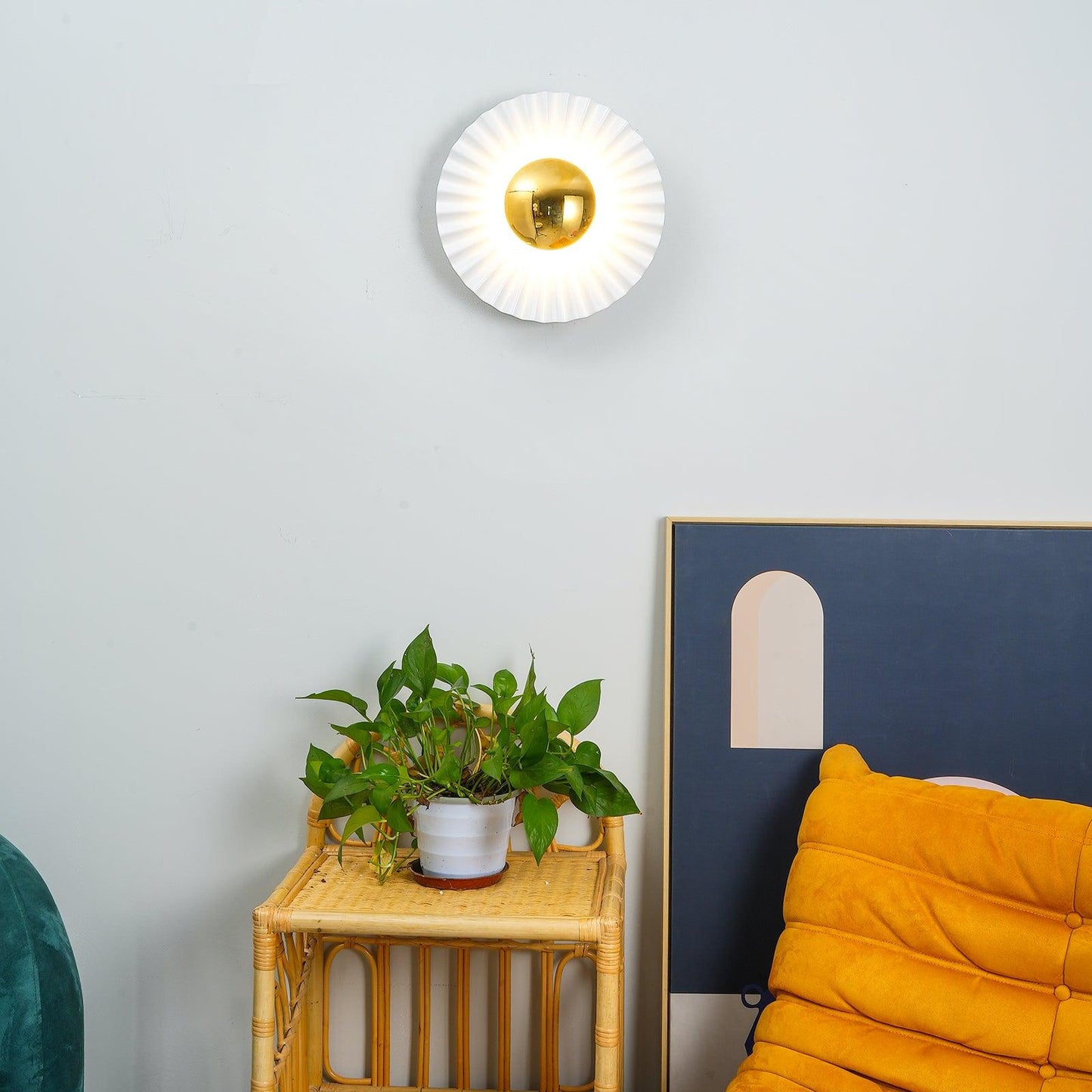 Tinsley Flush Wall Lamp - YIOSI