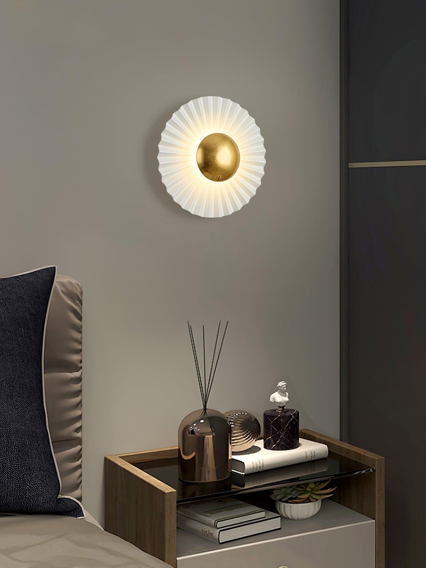 Tinsley Flush Wall Lamp - YIOSI