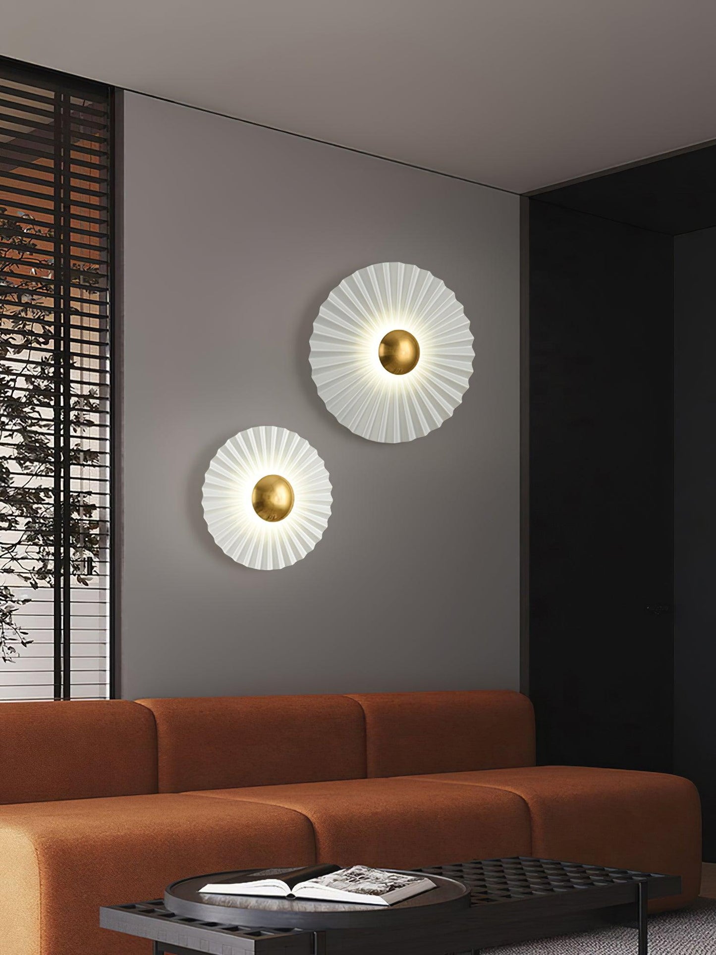 Tinsley Flush Wall Lamp - YIOSI