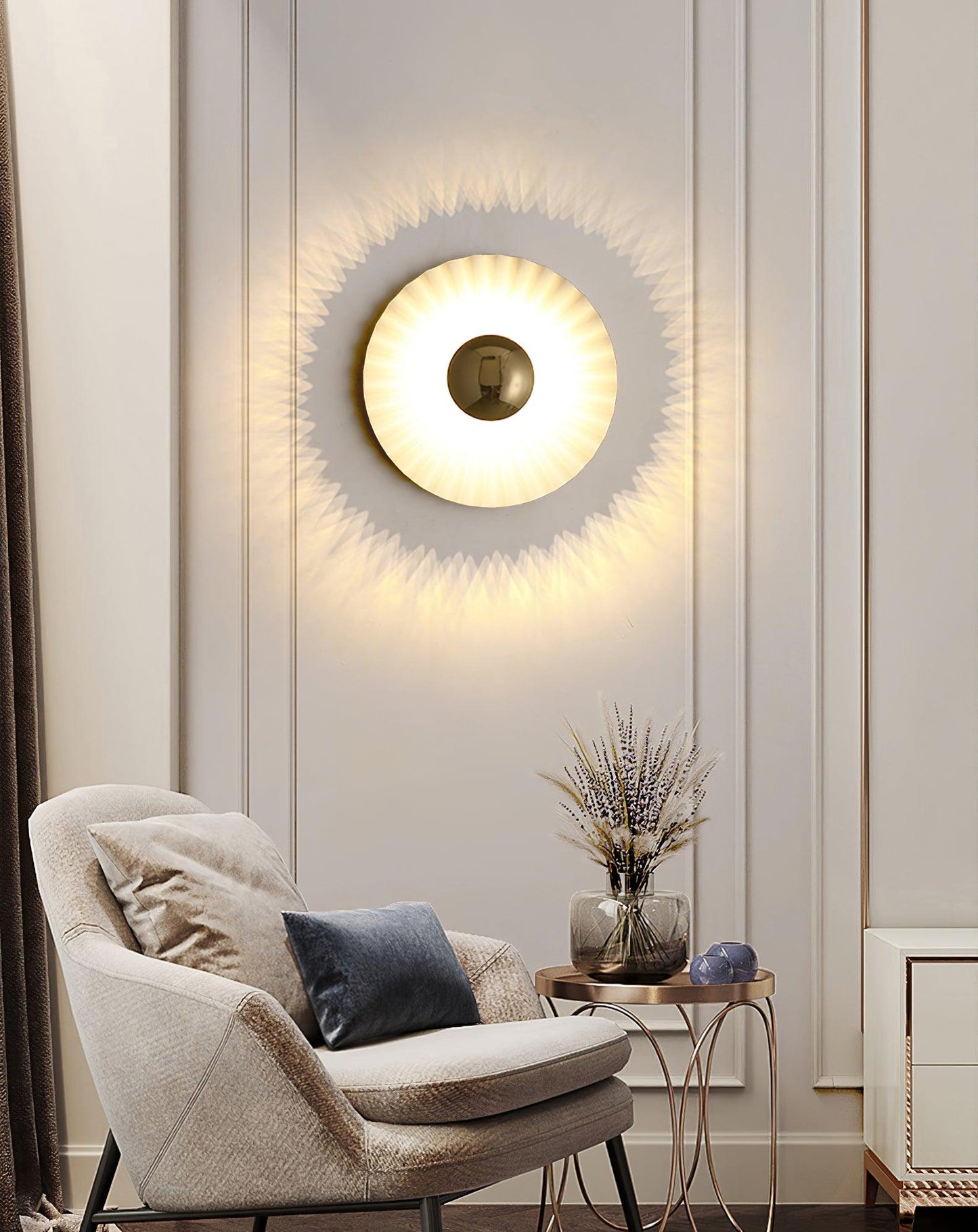 Tinsley Flush Wall Lamp - YIOSI