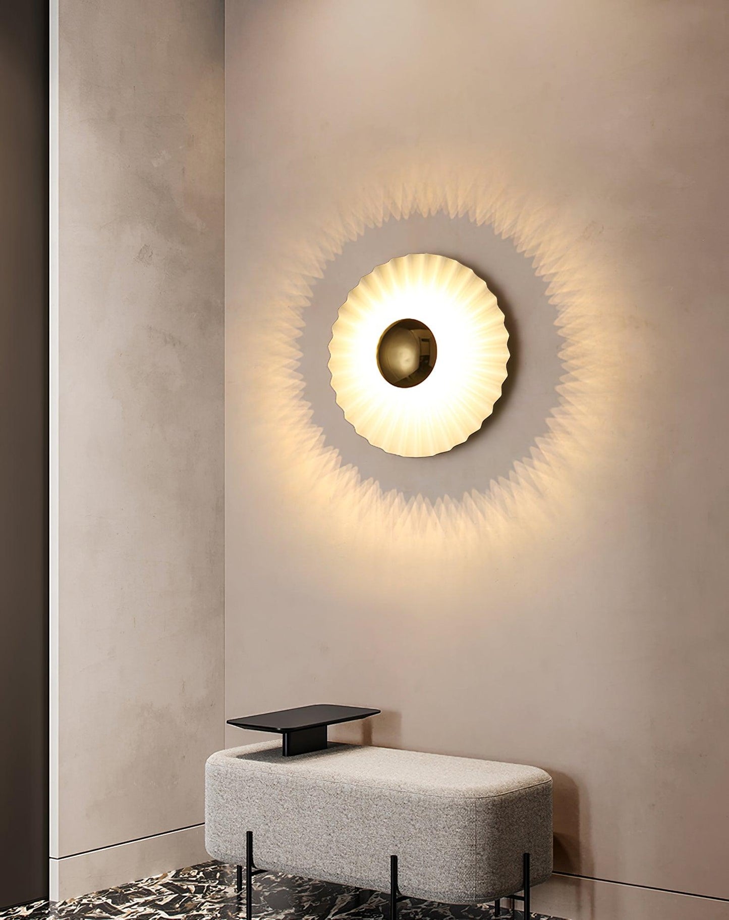 Tinsley Flush Wall Lamp - YIOSI