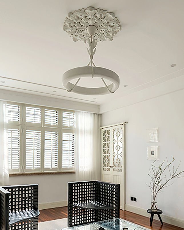 Tinsley Plaster Chandelier - YIOSI