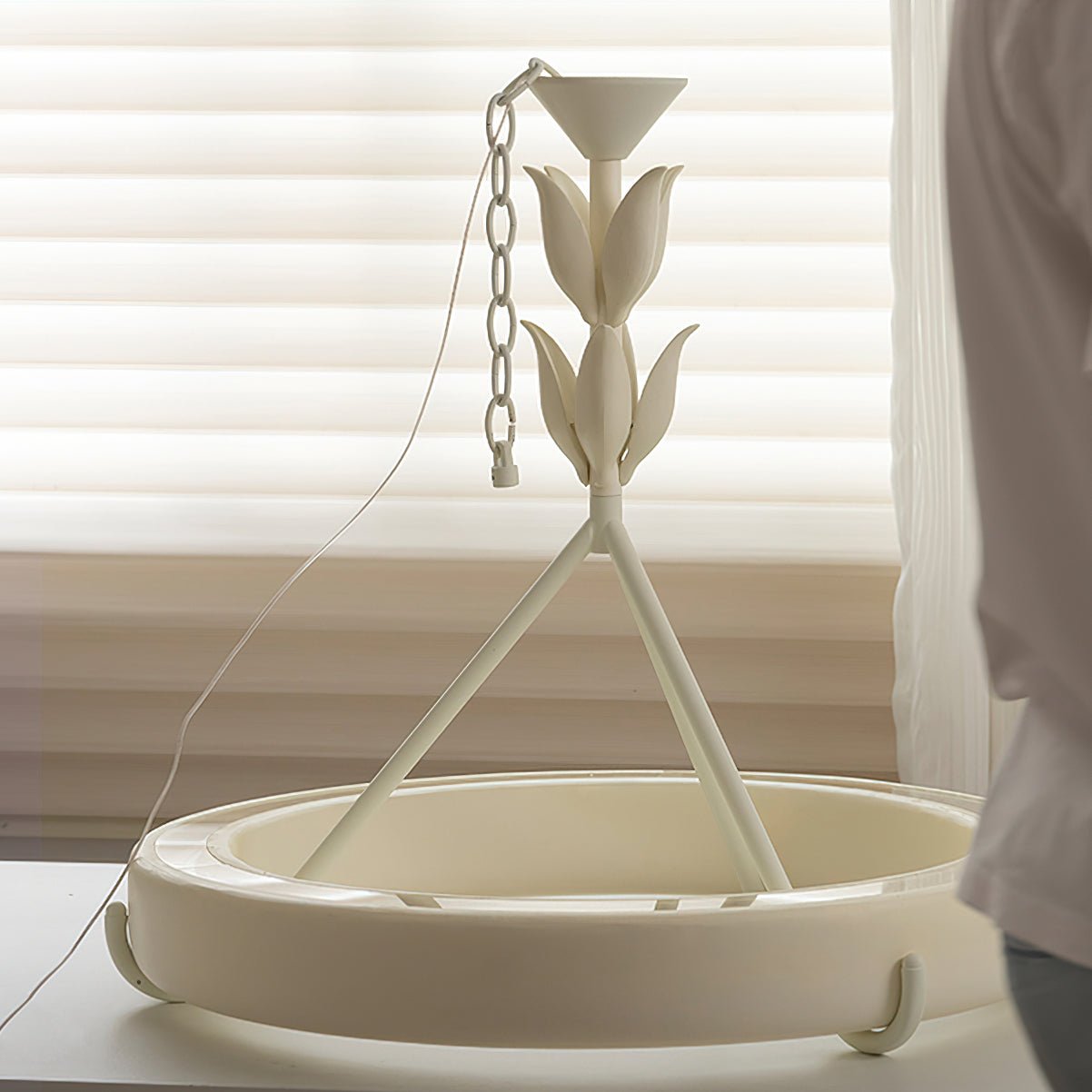 Tinsley Plaster Chandelier - YIOSI