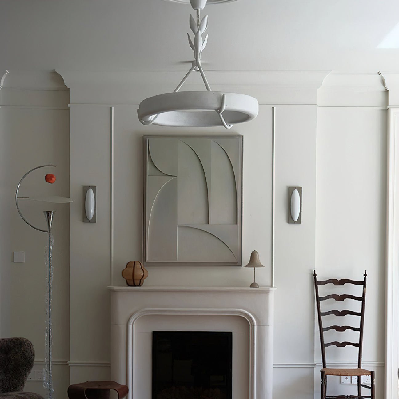 Tinsley Plaster Chandelier - YIOSI