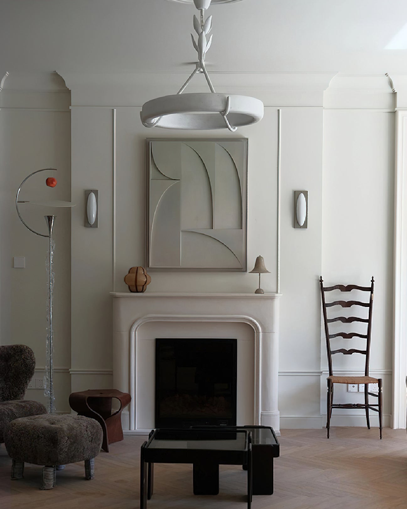 Tinsley Plaster Chandelier - YIOSI