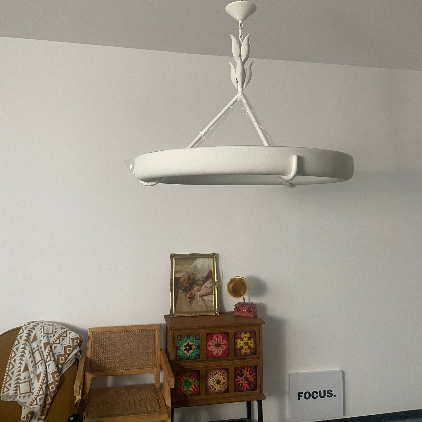 Tinsley Plaster Chandelier - YIOSI