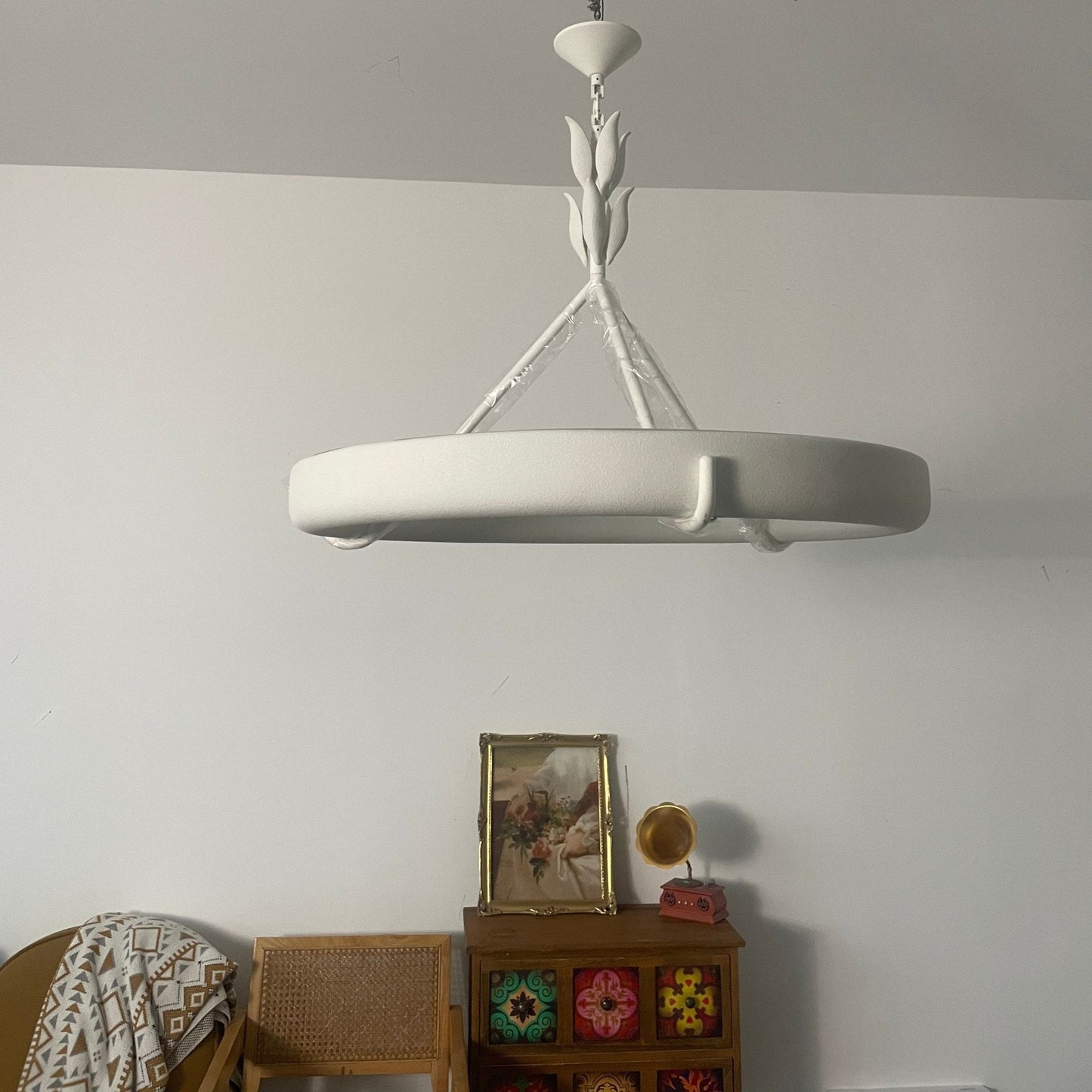 Tinsley Plaster Chandelier - YIOSI