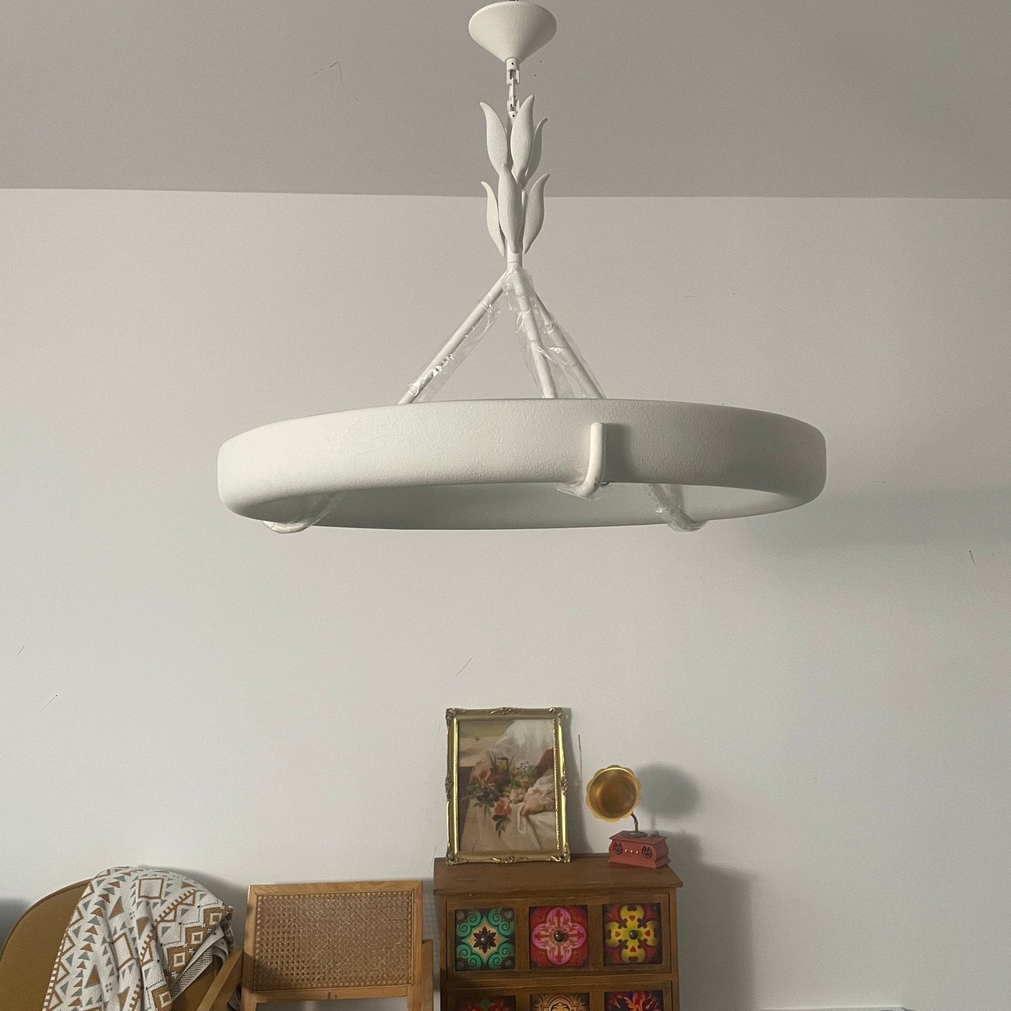 Tinsley Plaster Chandelier - YIOSI